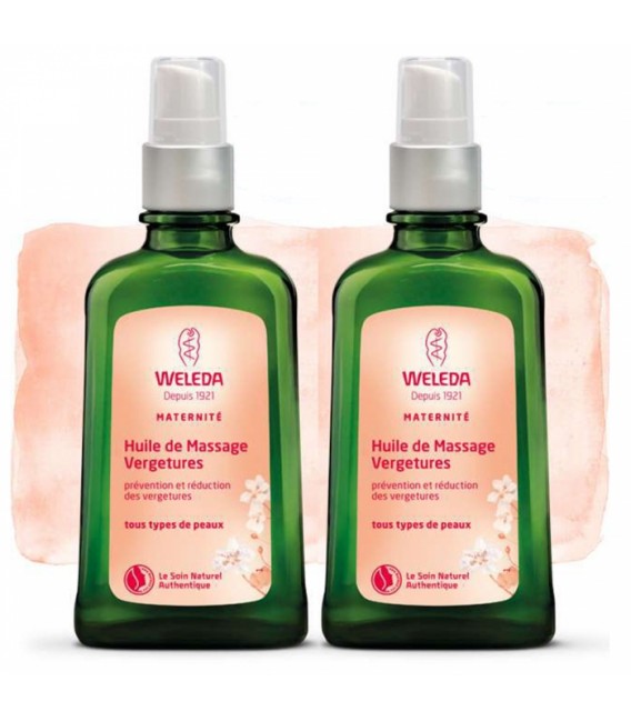 Weleda Pack Duo Vergétures 2x100Ml