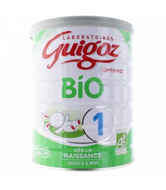 Guigoz Lait Bio 1er Age 0 à 6 mois 800 G