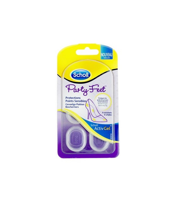 Scholl Semelles ActivGel Protections Points Sensibles