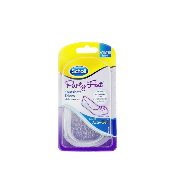 Scholl Semelles ActivGel Coussinets Talons