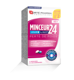 Forté Pharma Minceur 24 45+ Jour et Nuit 2x28 Comprimés