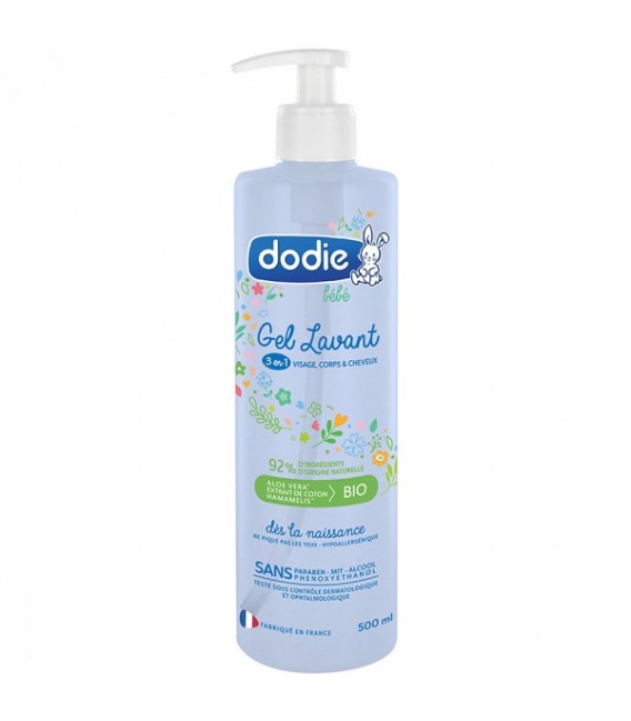 Dodie Gel Lavant 3 en 1 500Ml