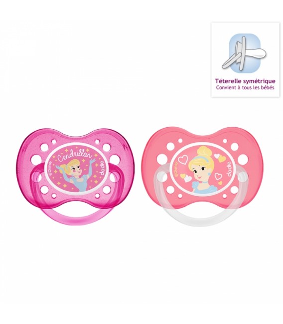 Dodie Sucette Silicone Duo Cendrillon Plus de 18 Mois