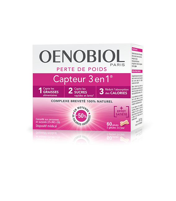 Oenobiol Capteur 3 en 1 60 Gélules