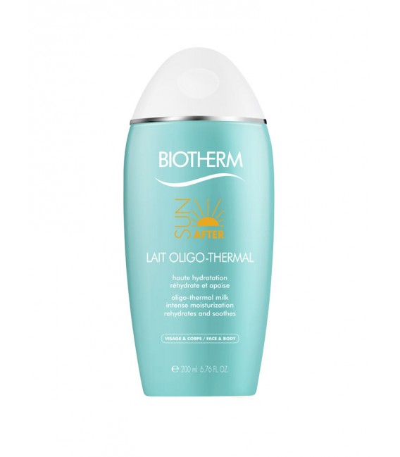 BIOTHERM Sun After Lait Oligo Thermal Visage et Corps 200 Ml