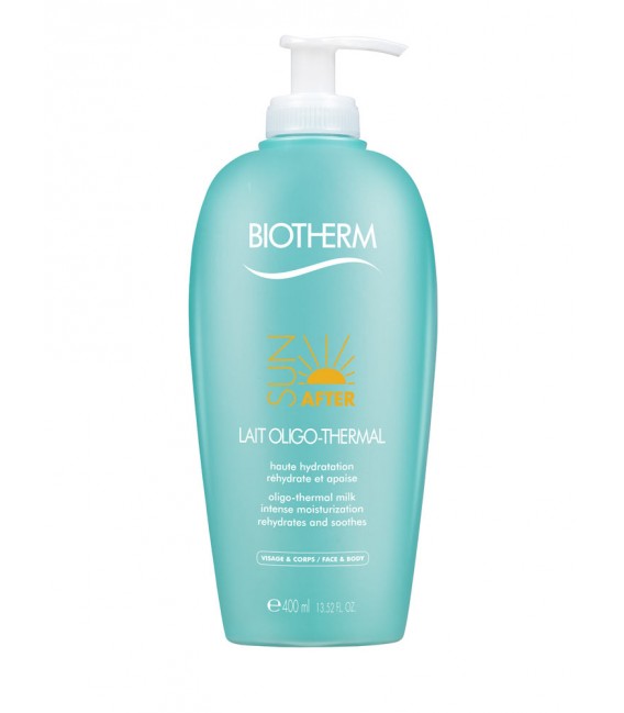 BIOTHERM Sun After Lait Oligo Thermal Visage et Corps 400 Ml