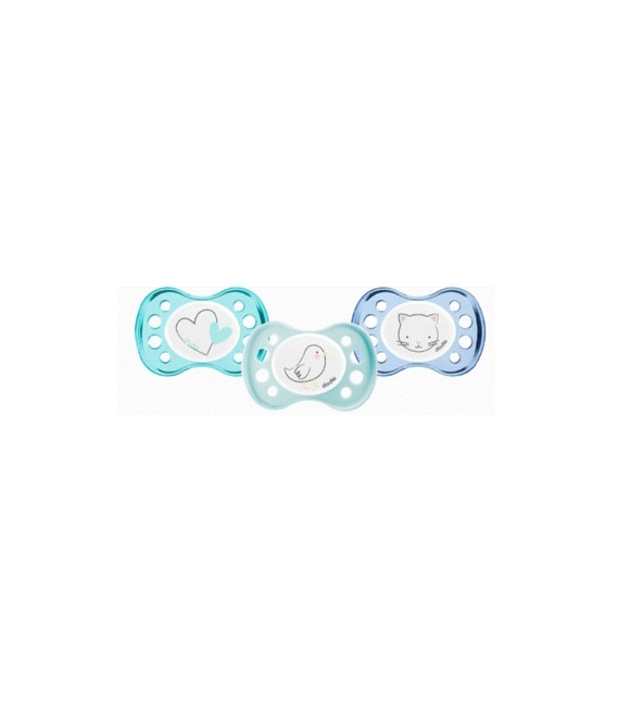 Dodie Sucette Silicone Naissance Garçon 0-2 Mois