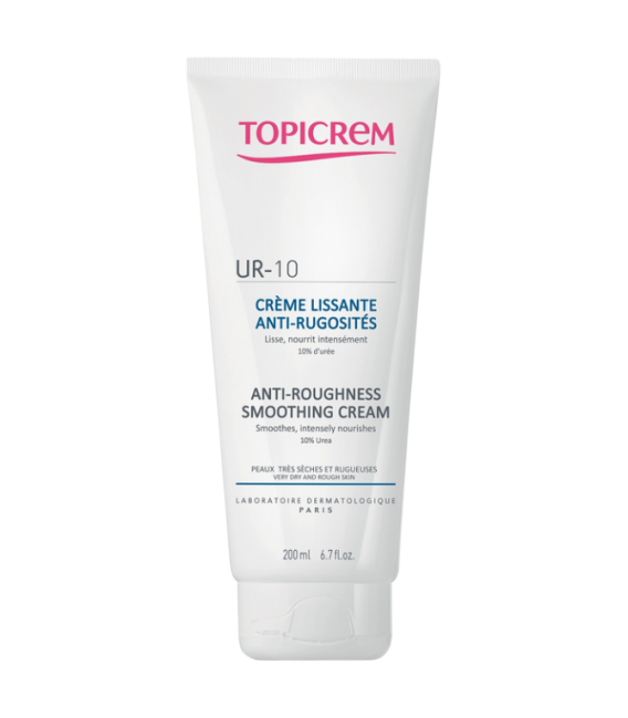 Topicrem UR 10 Crème Lissante Anti Rugosités 200Ml