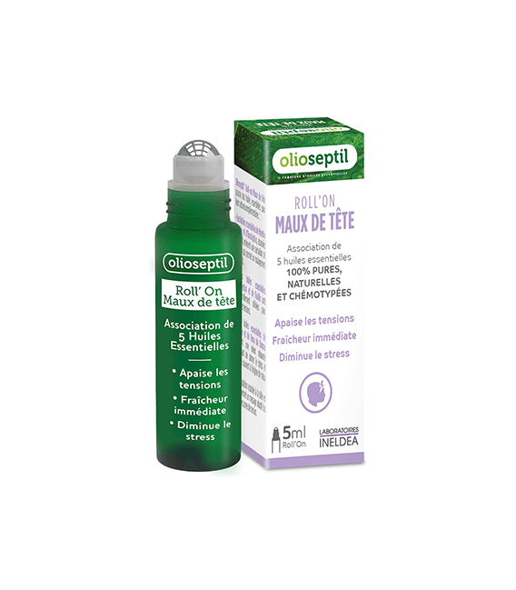 Olioseptil Roll On Maux de Tête 5Ml