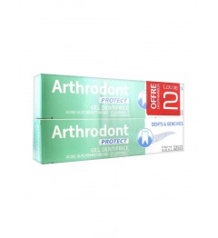 Arthrodont Dentifrice Gel Fluoré Protect 2x75Ml