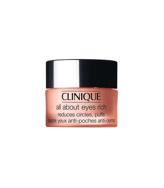 Clinique All About Eyes Rich / Baume Yeux Anti-poches Anti-cernes 15Ml
