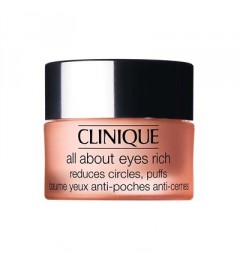 Clinique All About Eyes Rich / Baume Yeux Anti-poches Anti-cernes 15Ml