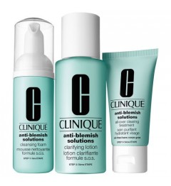 Clinique Anti-Blemish Solutions Formule S.O.S. / Kit d'Initiation Basic 3 Temps Formule S.O.S