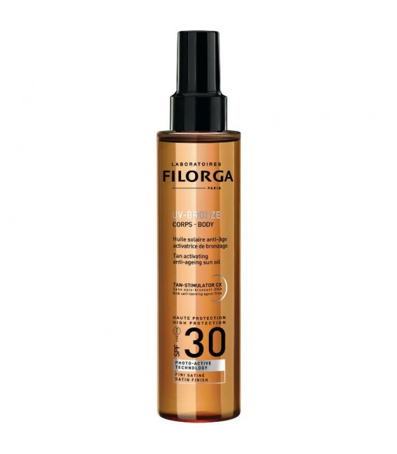 Filorga UV Bronze Corps SPF30 Huile Solaire Anti Age 150Ml