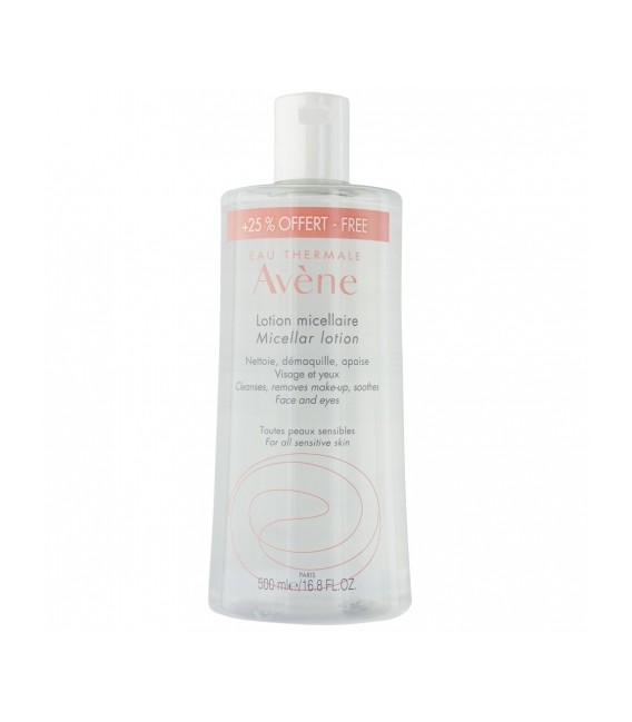 Avène Lotion Micellaire Nettoyante et Démaquillante 500 ml