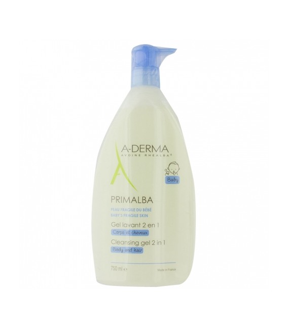 Aderma Gel Lavant 2 en 1 750Ml