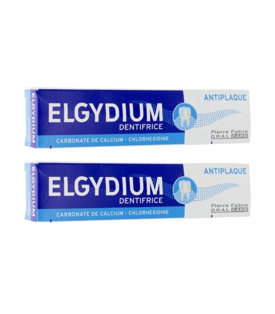Elgydium Dentifrice Anti Plaque 2x75Ml
