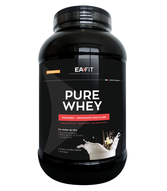 EA FIT Pure Whey Protein Vanille Intense 2.2Kg