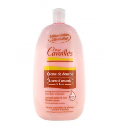 Rogé Cavailles Crème de Douche Beurre d'Amande et Rose 500Ml + 250Ml Offert