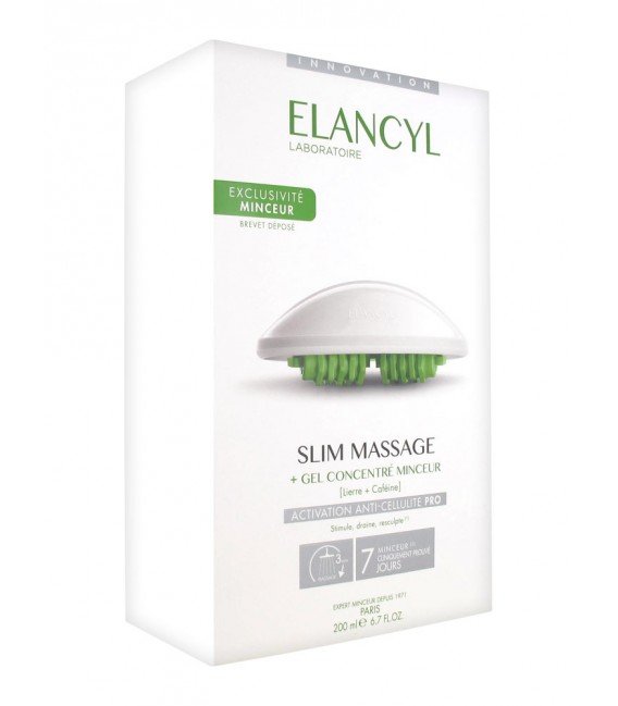 Elancyl Slim Massage Gant et Activ Massage Minceur 200Ml