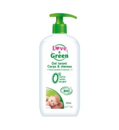 Love And Green Gel corps et cheveux bio 500Ml