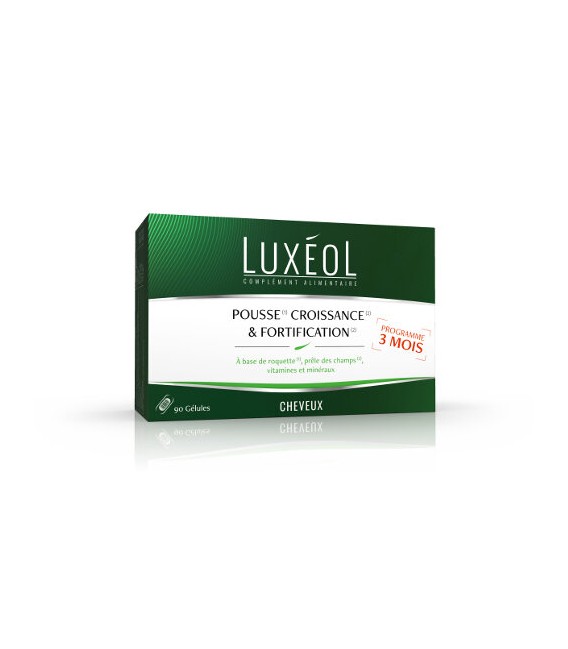 Luxeol Pousse Croissance et Fortification 90 Gélules