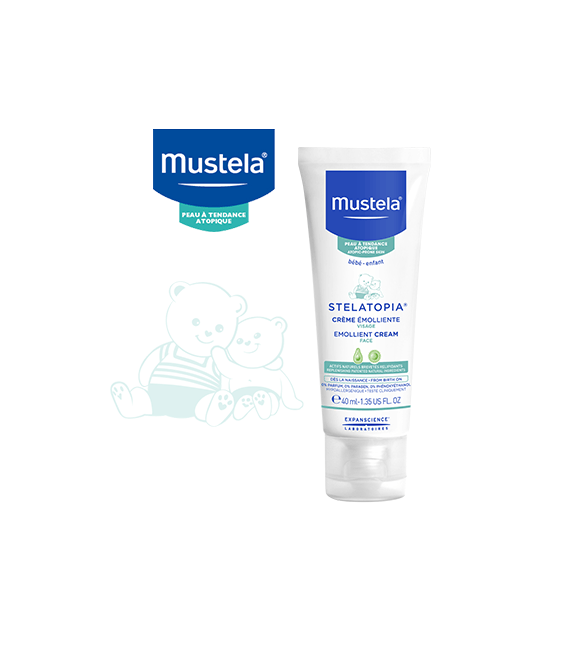 Mustela Stelatopia Crème visage 40Ml