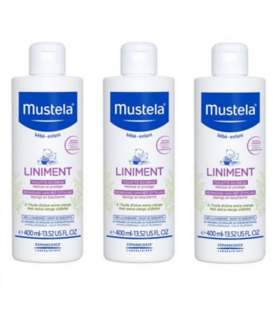 Mustela Liniment Dermo Protecteur 3x400Ml