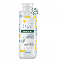 Klorane Bébé Eau Nettoyante Micellaire Sans Rinçage 500Ml