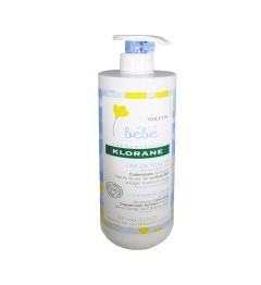 Klorane Bébé Lait de Toilette Douceur Sans Rinçage 750Ml