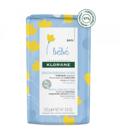 Klorane Bébé Savon Surgras 250 Grammes