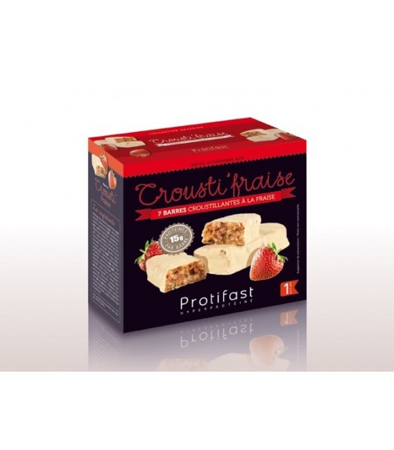 Protifast Barre Crousti Fraise 7 Barres