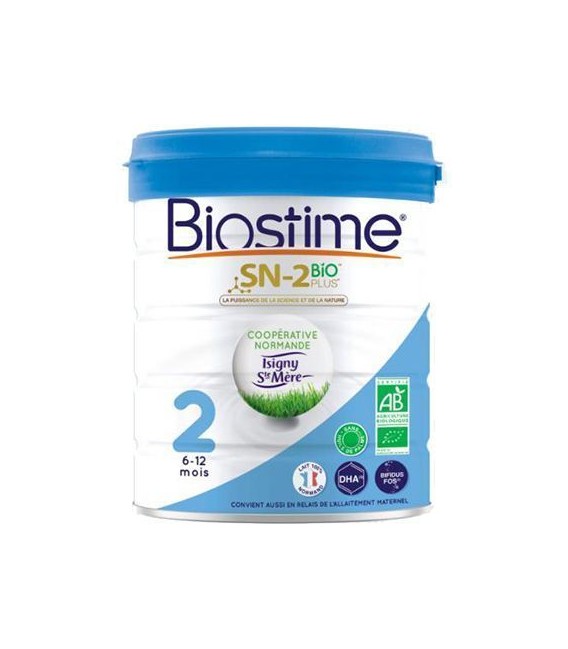 Biostime Lait Bio 2ème Age 900 Grammes