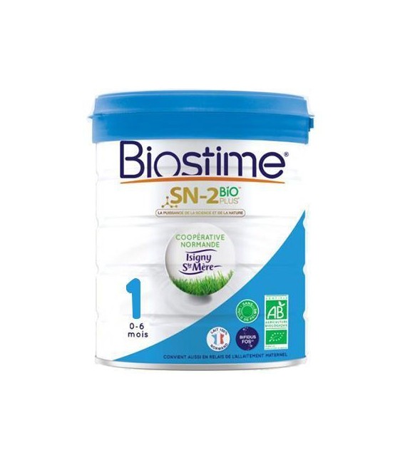 Biostime Lait Bio 1er Age 900 Grammes