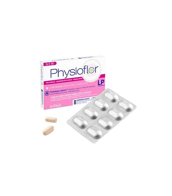 Physioflor LP Comprimés Vaginales Boite de 8