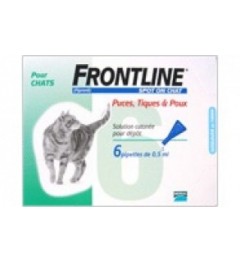 Frontline Spot On Chat 6 pipettes