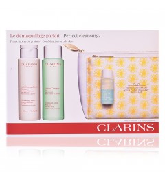 Clarins Coffret Démaquillage Parfait Peaux Mixtes à Grasses