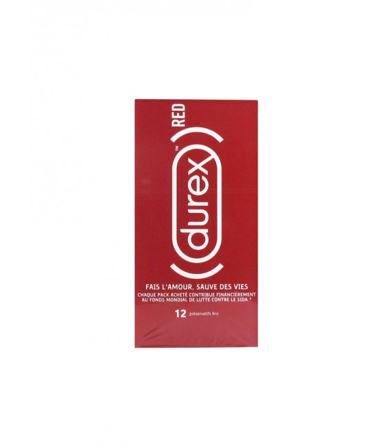 Durex Préservatifs Red Boite de 12