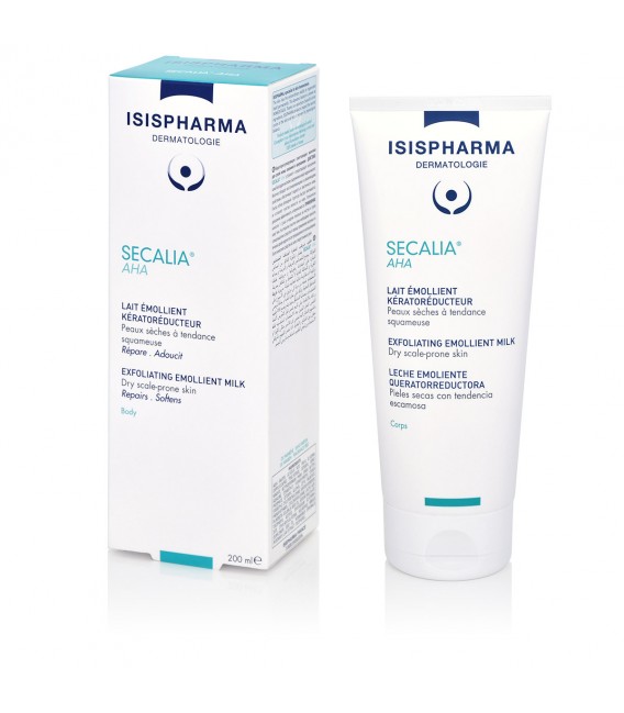 Isis Pharma Secalia AHA Emollient Corporel Kératoréducteur 200Ml