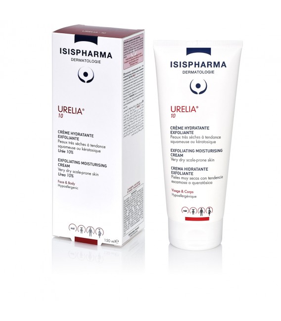 Isis Pharma Urelia 10 Crème Corps Emolliente et Hydratante 150Ml