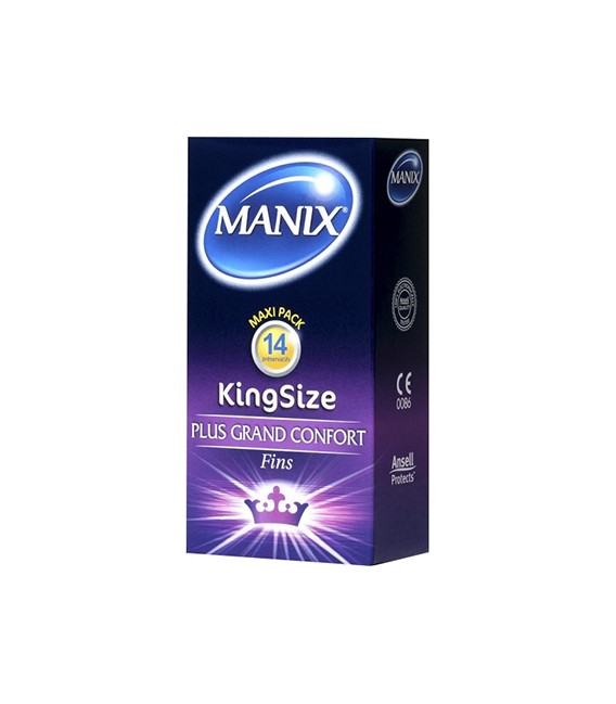 Manix Préservatif King Size Boite de 12