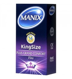 Manix Préservatif King Size Boite de 14