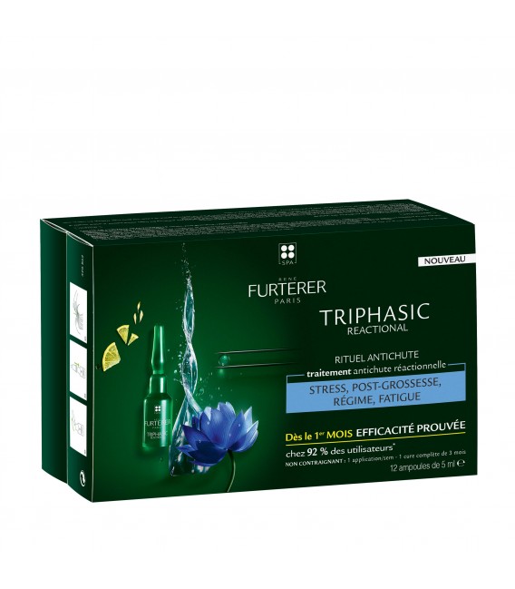 Furterer Triphasic Réactional 12 Ampoules