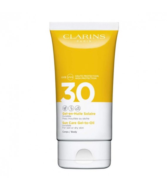 Clarins Solaire Corps Gel en Huile SPF30 150Ml