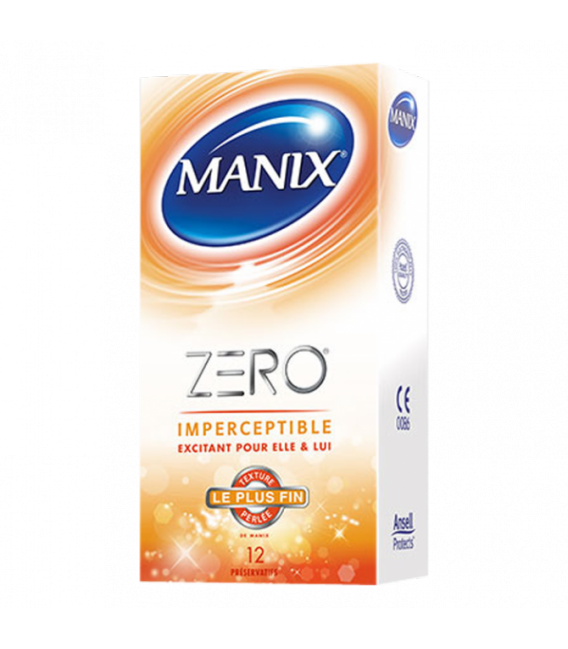 Manix Préservatif Zero Imperceptible Excitant Boite de 12