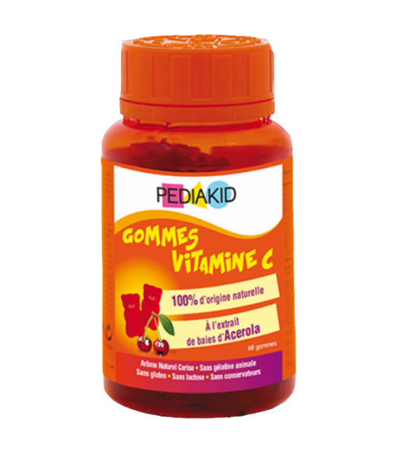 Pediakid Gommes Vitamine C 60 Gommes