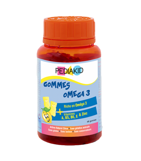 Pediakid Gommes Omega 3 60 Gommes