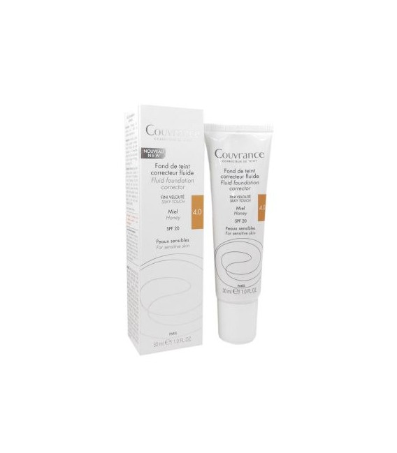 Avène Couvrance Fond de Teint Correcteur Fluide 30Ml Miel