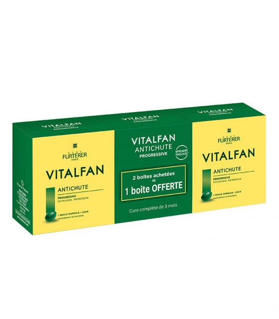 Furterer Vitalfan Antichute Progressive Sans Colorant 3X30 Capsules