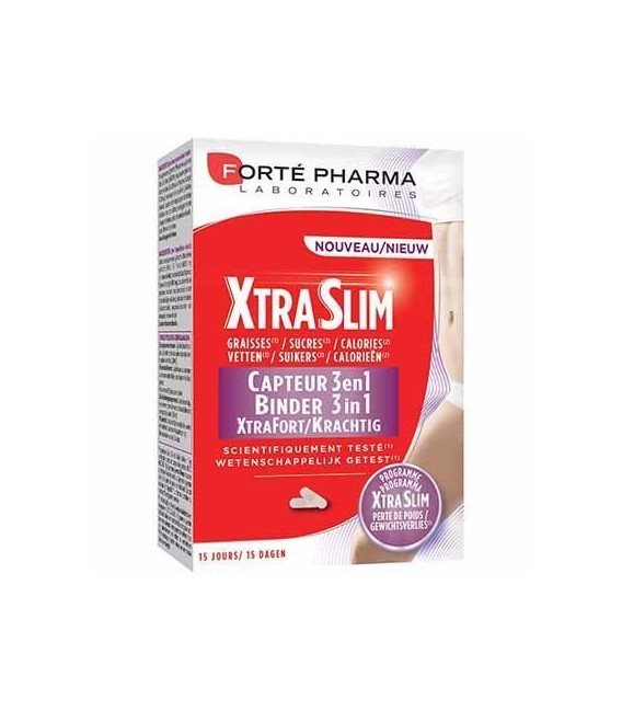 Forté Pharma Xtra Slim Capteur 3 en 1 60 Gélules